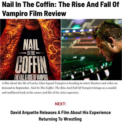 Nail In The Coffin: The Rise And Fall Of Vampiro Film Review